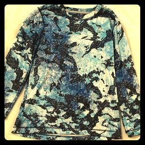 Reel legends boys long sleeve rash guard size M5